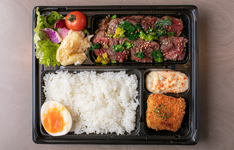 ハラミステーキ弁当